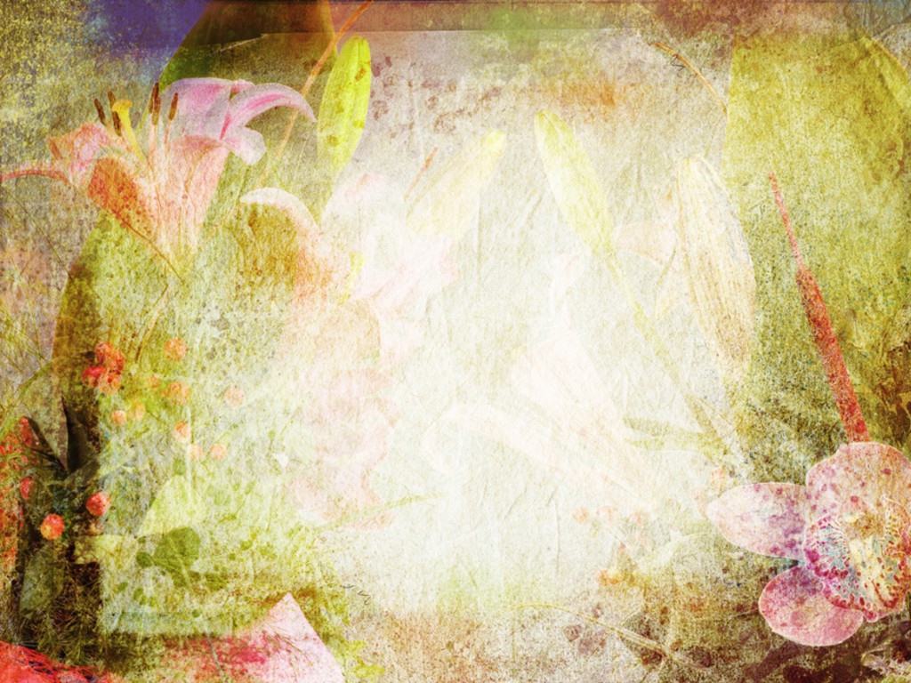 Vintage Flower Background Design Vintage Flower Background Design