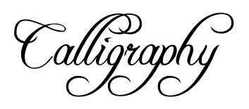 Free Printable Calligraphy Alphabet Fonts Free Printable Calligraphy Alphabet Fonts
